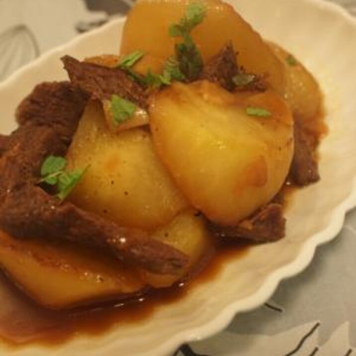 牛肉と大根の中華風煮込み